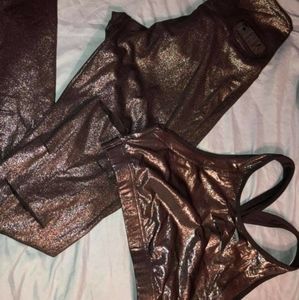 Top and leggings set